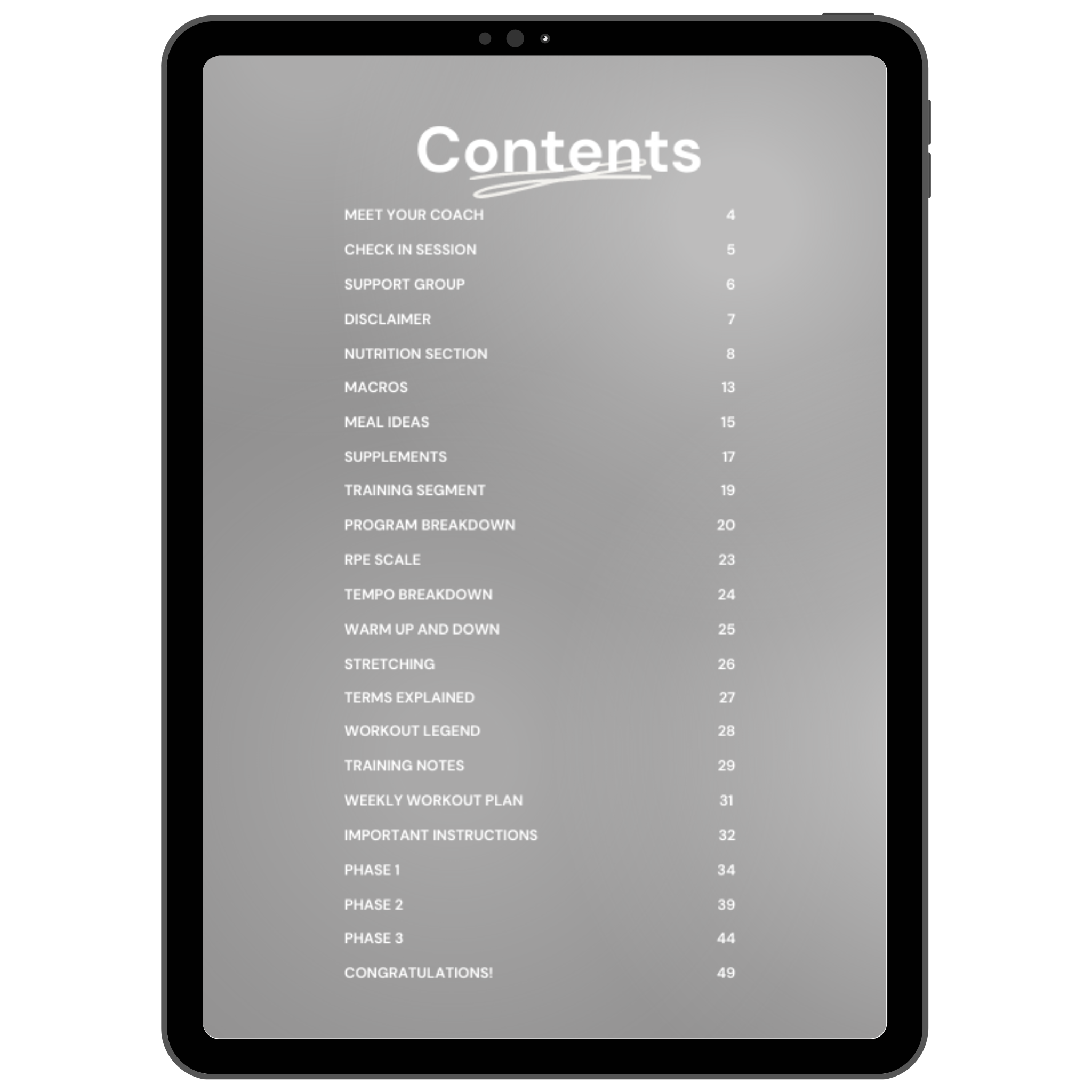 10-Week ADVANCED Fatloss & Muscle Building Gym Program - Legs, Glutes & Upperbody Focus