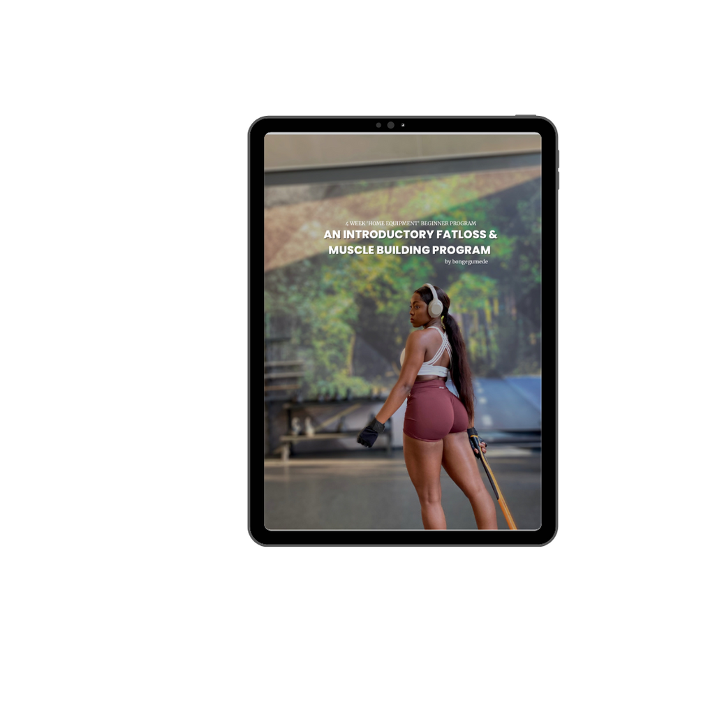 4 Week BEGINNER Fatloss & Muscle Building Program [Dumbbell-Only]