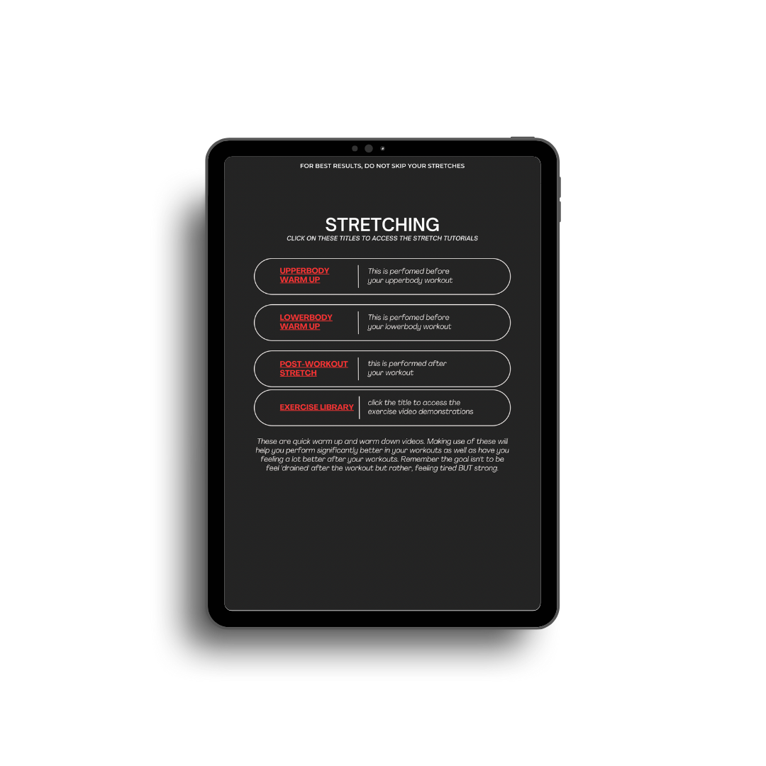 4 Week BEGINNER Fatloss & Muscle Building Program [Dumbbell-Only]