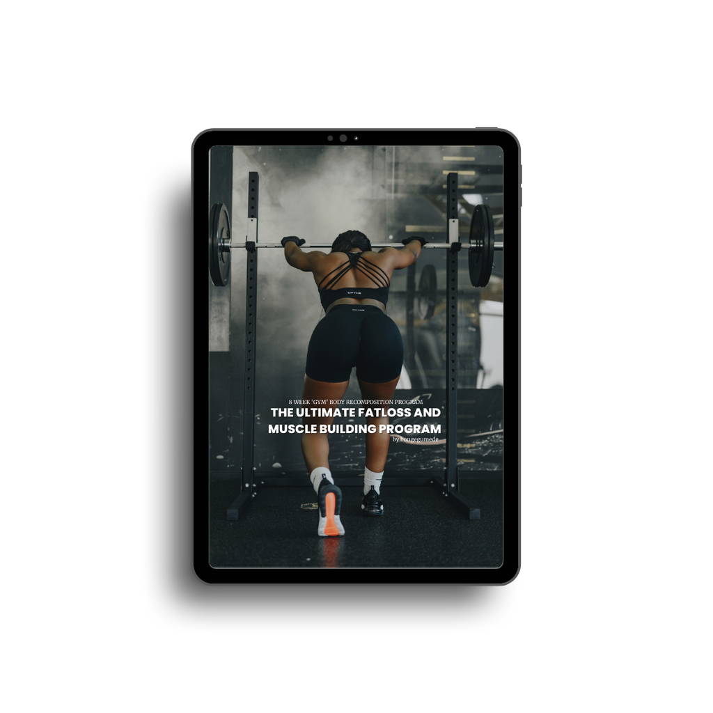 8-Week Program Body Recomposition Gym Program + Nutritional Guidance